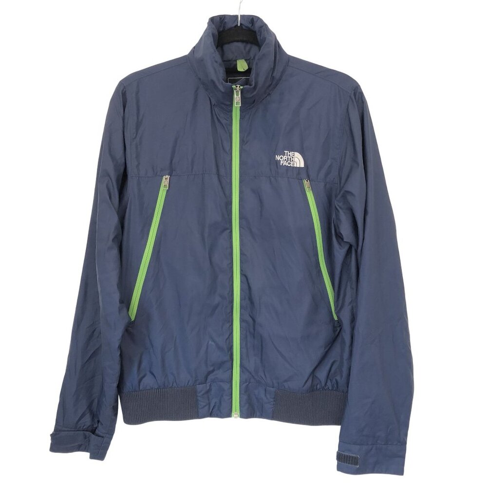 The North Face Mens S Lightweight Waterproof Jacket Packable Hood Zip Pockets